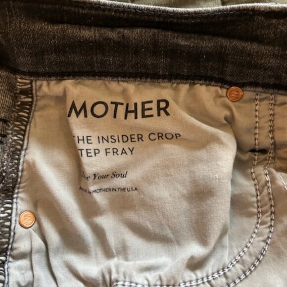 Mother The Insider Crop Frey size 30 - Picture 8 of 8